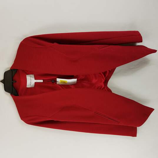 meubilair Buitenshuis donderdag Buy the BCBGeneration Women Red Open Front Blazer XXS NWT | GoodwillFinds