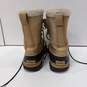 Sorel Men's Black/Brown Caribou Waterproof Boots Size 9 image number 4