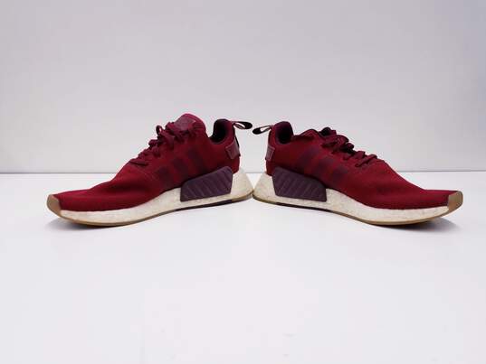 Adidas NMD Collegiate CQ2404 Burgundy Sneakers Men's Size 8.5 image number 2