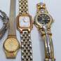 Seiko and other Vintage Fashion brand Stainless Steel Lady's Quartz Watch Bundle image number 8