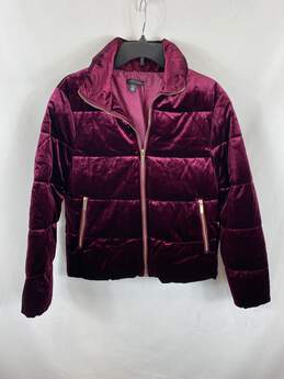 Saks Fifth Avenue Purple Puffer Jacket - Size Small