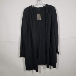 NWT Womens Regular Fit Long Sleeve Open Front Cardigan Sweater Size Large