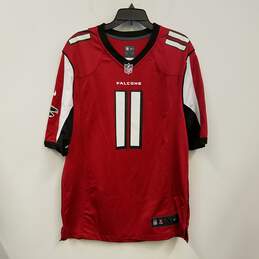 Mens Red Atlanta Falcons Julio Jones #11 Football NFL Jersey Size Large