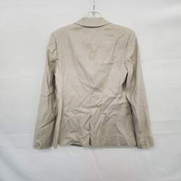 Joie Beige Cotton Blazer Jacket WM Size S NWOT alternative image