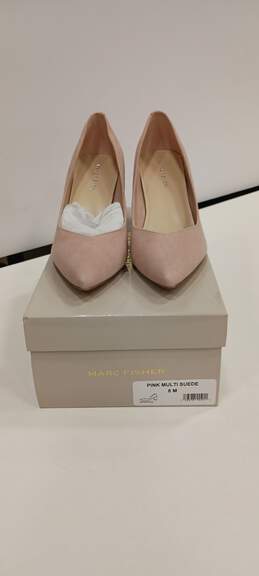 Women's Pink Marc Fisher Heels Size 8 IN Box