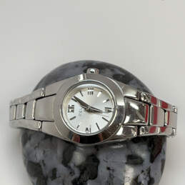 Designer Relic ZR34206 Silver-Tone Round Dial Chain Strap Analog Wristwatch alternative image