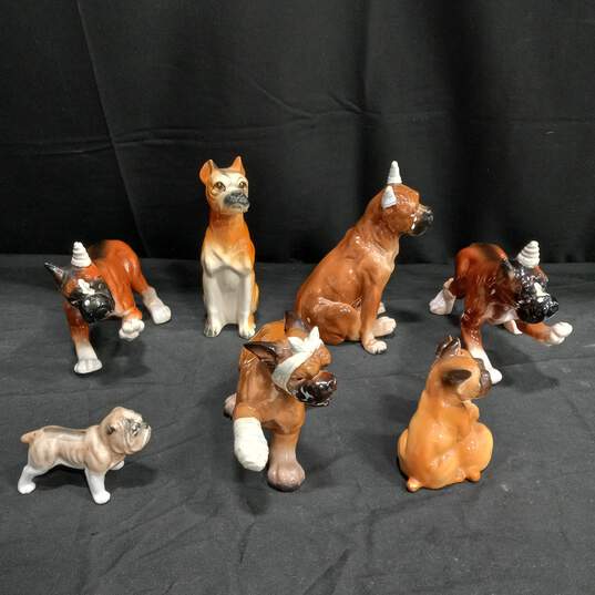Bundle of Assorted Ceramic Dog Figurines image number 3