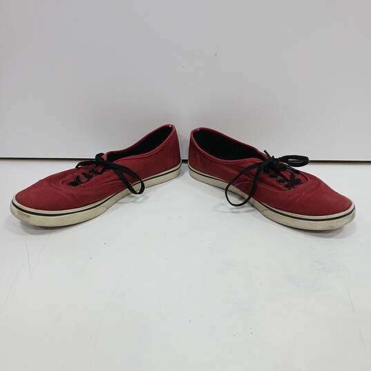 Off The Wall Unisex Maroon Shoes Size Men 5.5 Women 7 image number 2