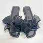 AGL Mesh Bow Black Slide Sandal Women 38.5/ 7.5 image number 5