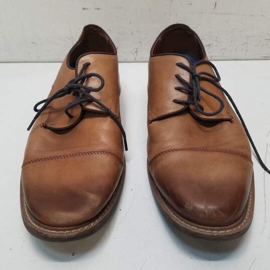 Vince Camuto Lamson Brown Leather Oxfords Men's Size 11M image number 5