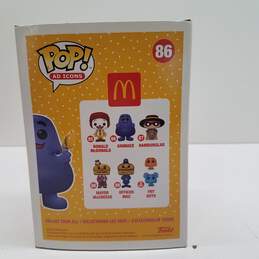 Funko Pop! McDonald's Grimace Vinyl Bobble Toy Figure #86 IOB alternative image