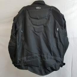 Men's motorcycle riding technical armored jacket black 2XL alternative image