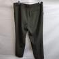 Theory Green Slate Admiral Crepe Size 10 Dress Pants image number 2