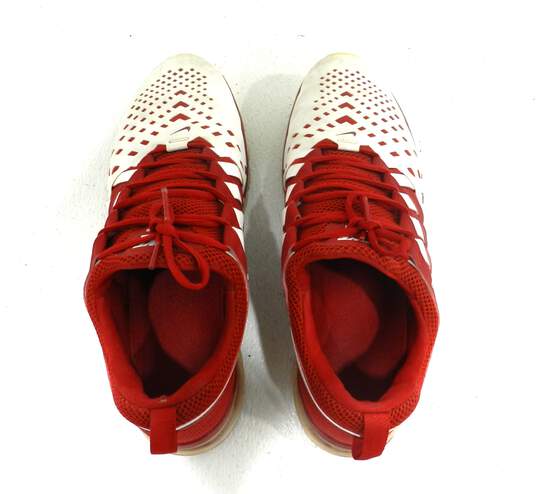 Nike Finger Trap Red White Men's Shoe Size 11.5 image number 2