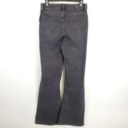 Wrangler Women Black High Rise Flare Jeans Sz 4 NWT alternative image