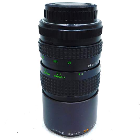Asahi Pentax ME 35mm Film Camera w/ 2 Extra Lens & Flash image number 12