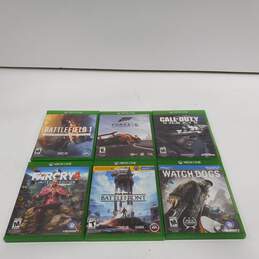 Bundle of 6 Assorted Xbox One Video Games