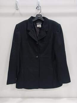 Sag Harbor Women's Black Wool Suitcoat Size 10