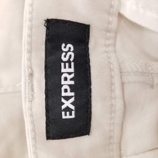 Express Men Cream Pants 28 NWT image number 3