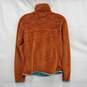 Patagonia WM's Brown & Teal Fleece Polartec Thermal Pro Snap Button Pullover Size S image number 2