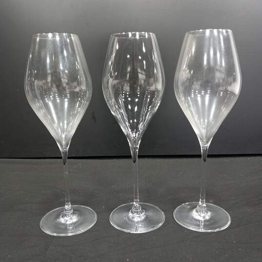 3pc. Set of Leonardo Tall Stemmed Crystal Wine Glasses image number 1