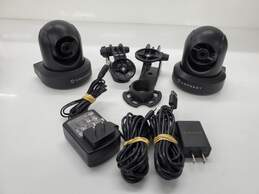 AMCREST 720P Pan/Tilt Wireless IP Cameras Lot of 2