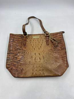 Authentic Brahmin Brown Handbag