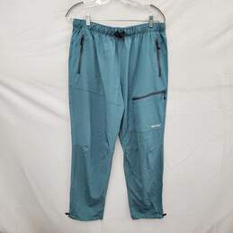 BALEAF WM's Teal Green Outdoor Hiking Cargo's Pants w Drawstrings Size XL