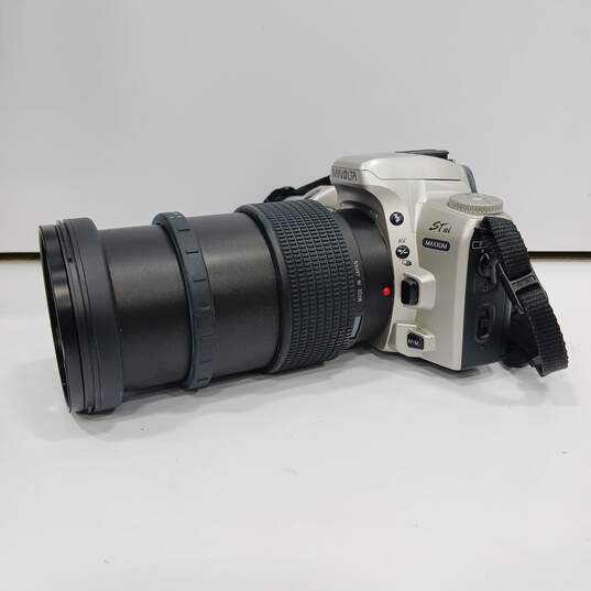 Minolta Maxxum St Si SLR Film Camera in Bag image number 5