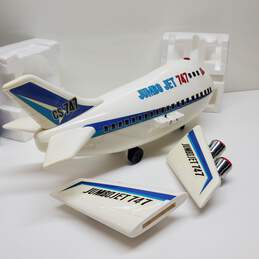 VTG. Cheng Ching Toys Jumbo Jet 747 Battery-Op Airplane Untested P/R+ alternative image