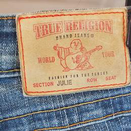 True Religion Women Julie Blue Jeans 29