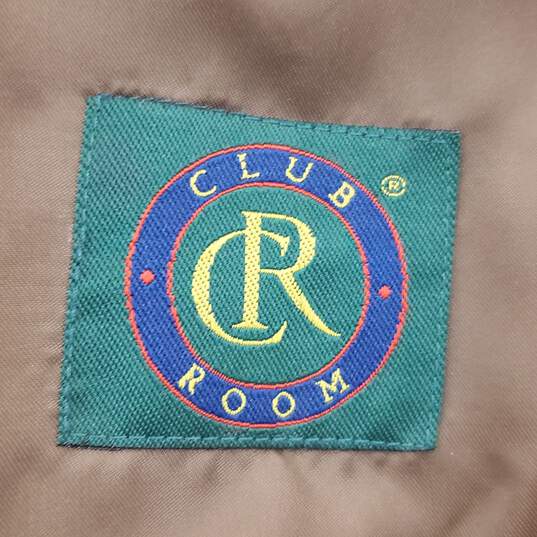 Club Room Brown Houndstooth Blazer Sz40R image number 4