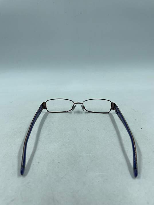 DKNY Bronze Rectangle Eyeglasses image number 3