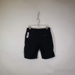 Mens Regular Fit Flat Front Slash Pockets Chino Shorts Size Medium alternative image