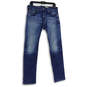 Mens Blue The Nomad Denim Medium Wash 5 Pocket Design Straight Jeans Sz 31 image number 1