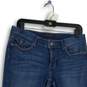 Banana Republic Womens Blue Denim Medium Wash Cuffed Cropped Jeans Size 28/6 image number 3