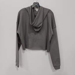Hard Rock Cafe Grey Cropped Pullover Sweater Size Medium NWT alternative image