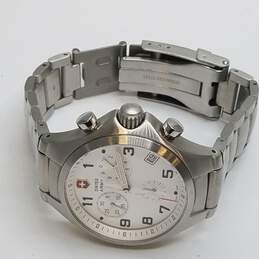 Swiss Army Pilot Chronograph Stainless Steel Watch