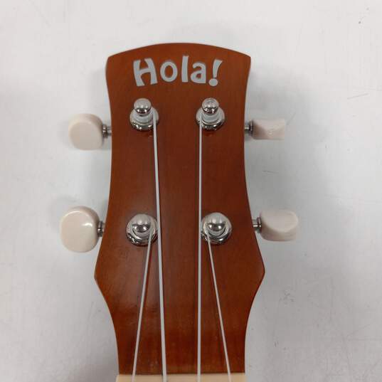 Hola! 4-String Acoustic Ukulele Model HM-21BR image number 5