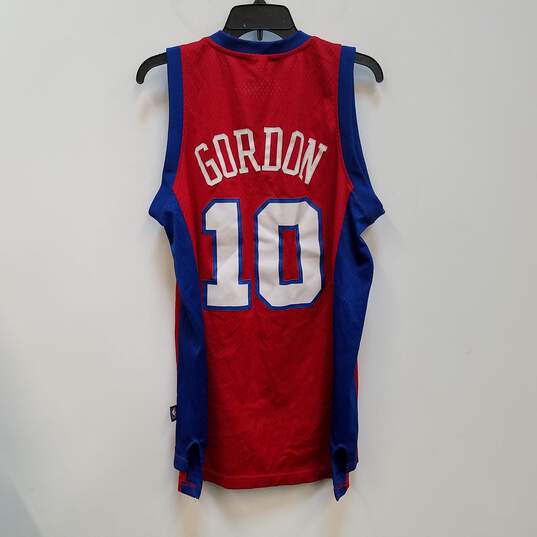 Mens Red LA Clippers Eric Gordon #10 Basketball NBA Jersey Size Small image number 1