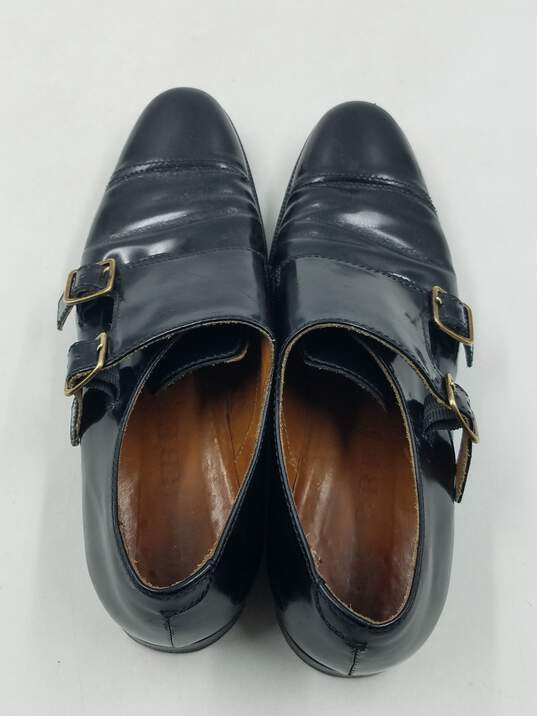 Authentic Burberry Black Monk-Strap Derby W 7 image number 6
