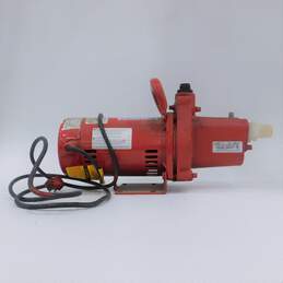 Red Lion Jet Sprinkler Utility Pump RJSE Series Color Red Product Sold As Is alternative image