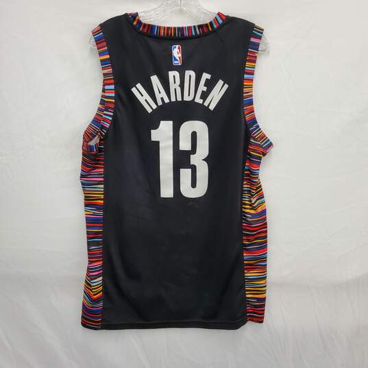 Dri-Fit NBA # 13 James Harden Brooklyn Nets Jersey Size 48 L image number 2