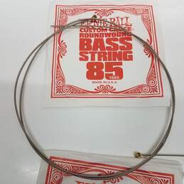 Ernie Ball Custom Guage Roundwound Bass Strings 2833 - Set of 4 alternative image