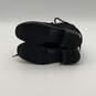 NWT Womens Black Suede Round Toe Block Heel Lace-Up Hiker Booties Size 6.5 image number 4