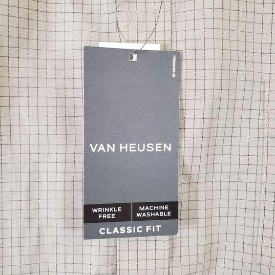 Van Heusen Men's Tan Short Sleeve SZ XL NWT image number 4