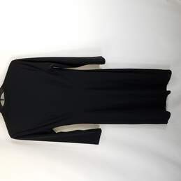 BCBGMaxazira Women Black Long Sleeve Dress S NWT alternative image