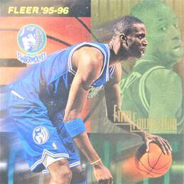 1995-96 HOF Kevin Garnett Fleer Rookie Minnesota Timberwolves alternative image