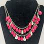 Pretty in Pink  Silver Tones Costume Jewelry Collection image number 4