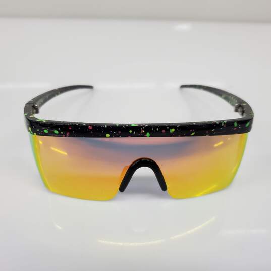 Tipsy Elves Unisex Retro Neon Mirror Lens Performance Sports Sunglasses image number 2